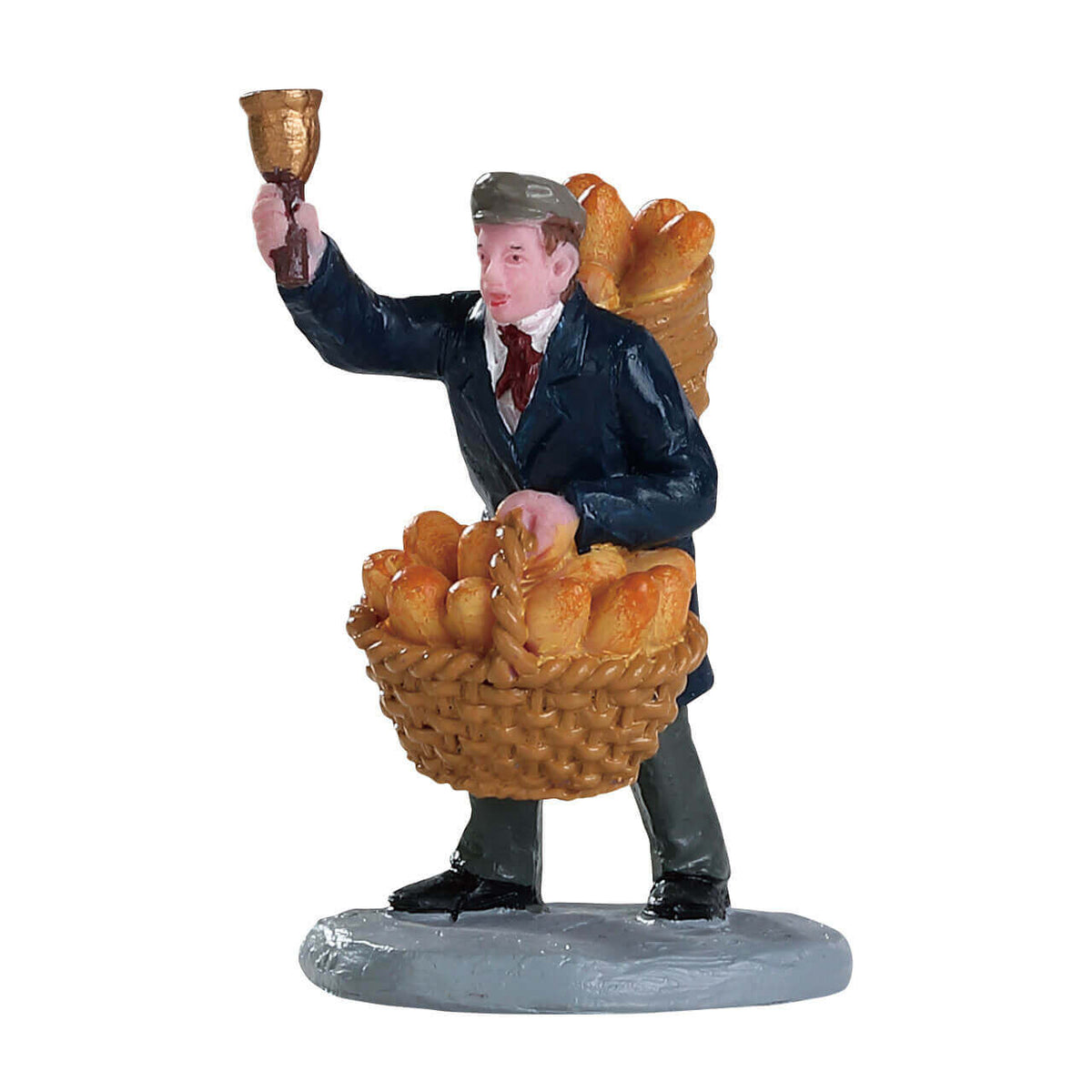 Lemax - Bread Peddler Seller Village Figurine