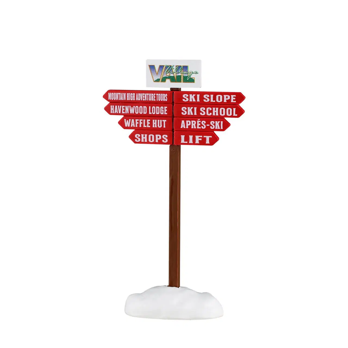 Lemax Ski Slope Sign Christmas Figurine – 2026