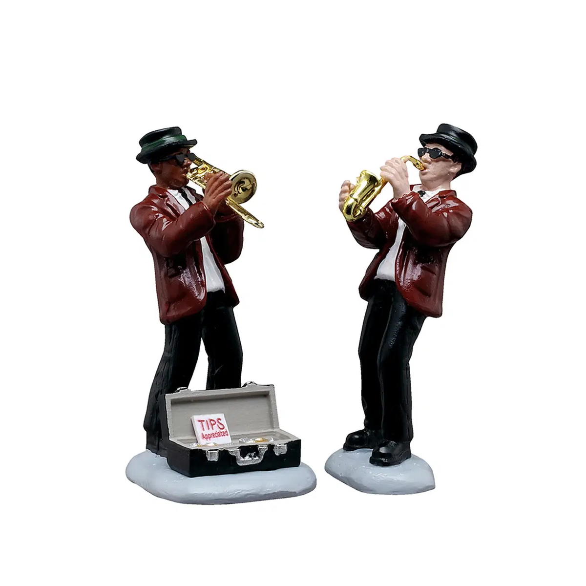 Lemax - Jazz Duo Christmas Village Figurines - Set of 2