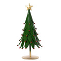 Metal Green Tree with Star