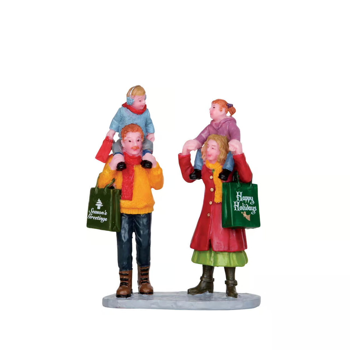 Lemax- Family Christmas Shopping Christmas Village Figurine