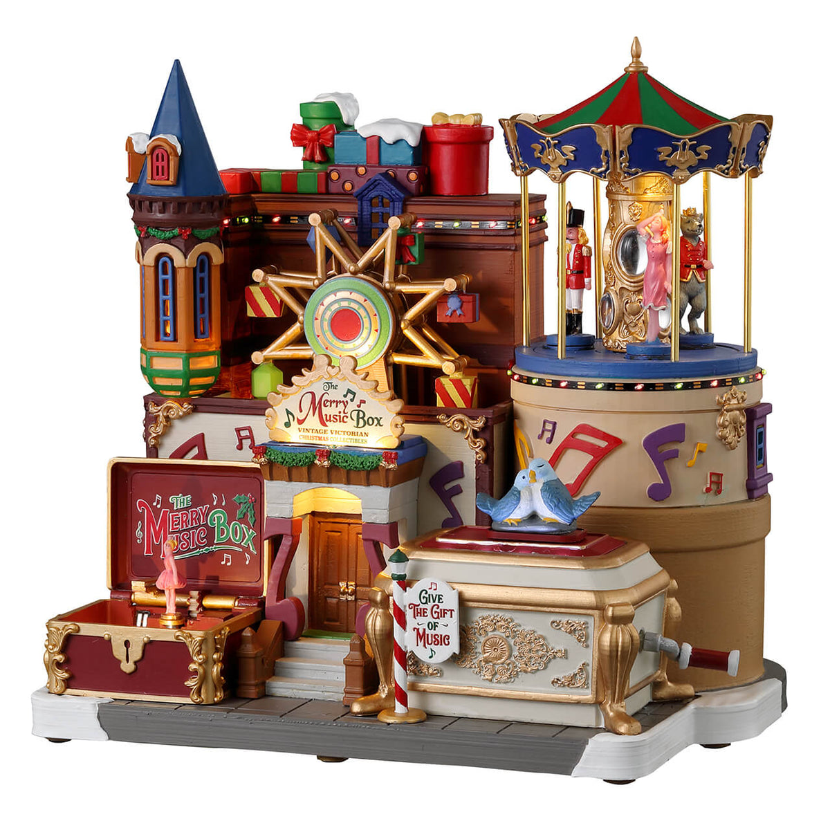 Lemax - The Merry Music Box Animated with Lights, Sound & Motion