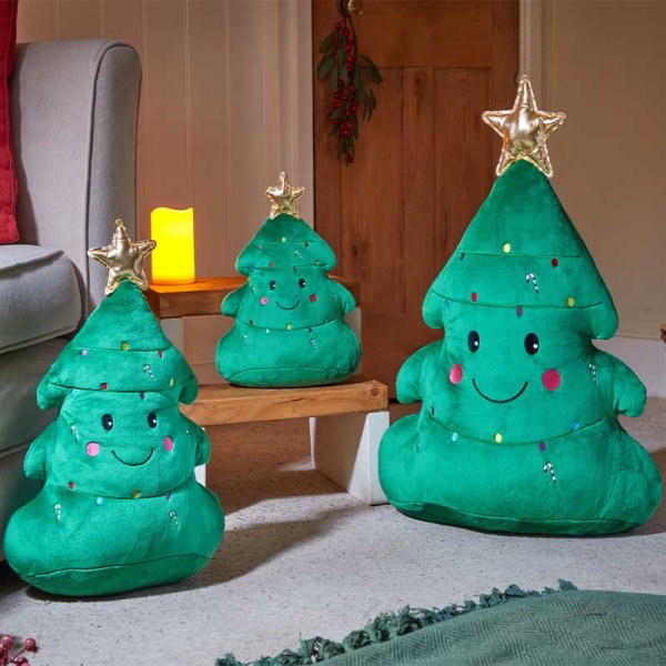 Soft and Cuddly Squeezy Christmas Tree - 30cm