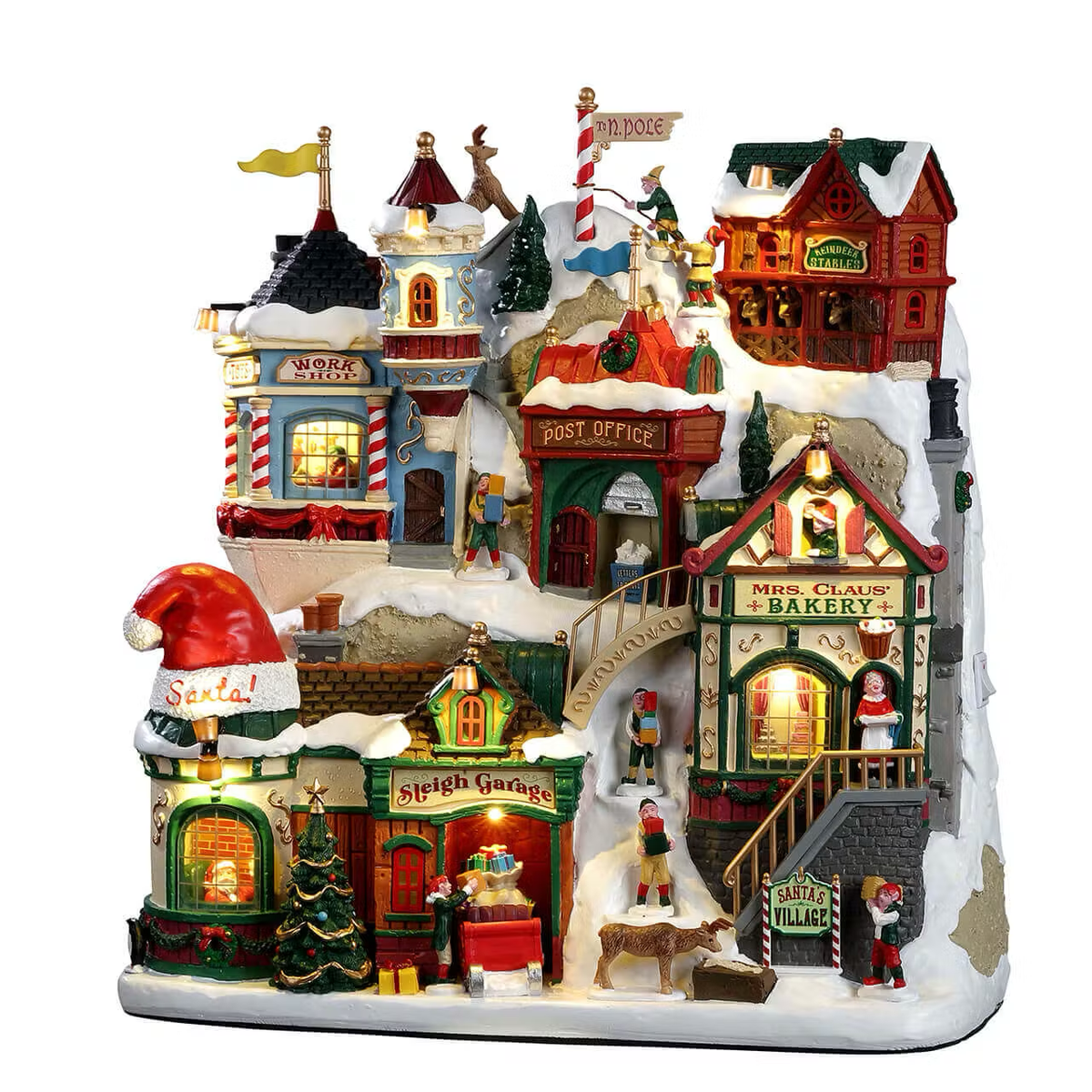 Lemax - Santa's Village Christmas Light Up Facade