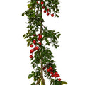 Red Berry Garland Decoration - 130cm