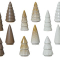 Shiny Glazed Porcelain Tree Tabletop Decoration - 10cm