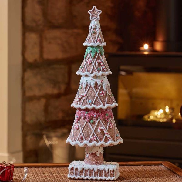 Three Kings Gingerbread Christmas Tree - 30cm