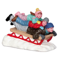 Lemax Sledding With Dad- Christmas Figurine