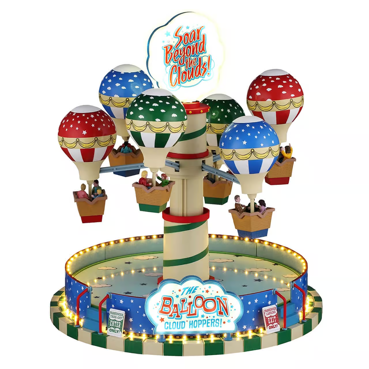 Lemax The Balloon Cloud Hoppers Ride – with Lights, Sound & Motion – 2026
