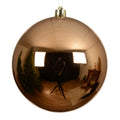 Brandy Large Shatterproof Shiny Bauble - 20cm