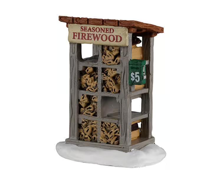 Lemax Firewood For Sale Christmas Figurine