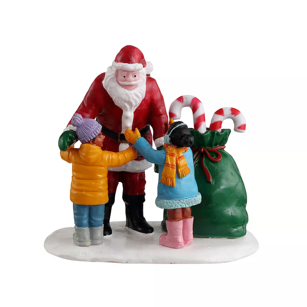Lemax - Santa Gets A Hug Christmas Village Figurine