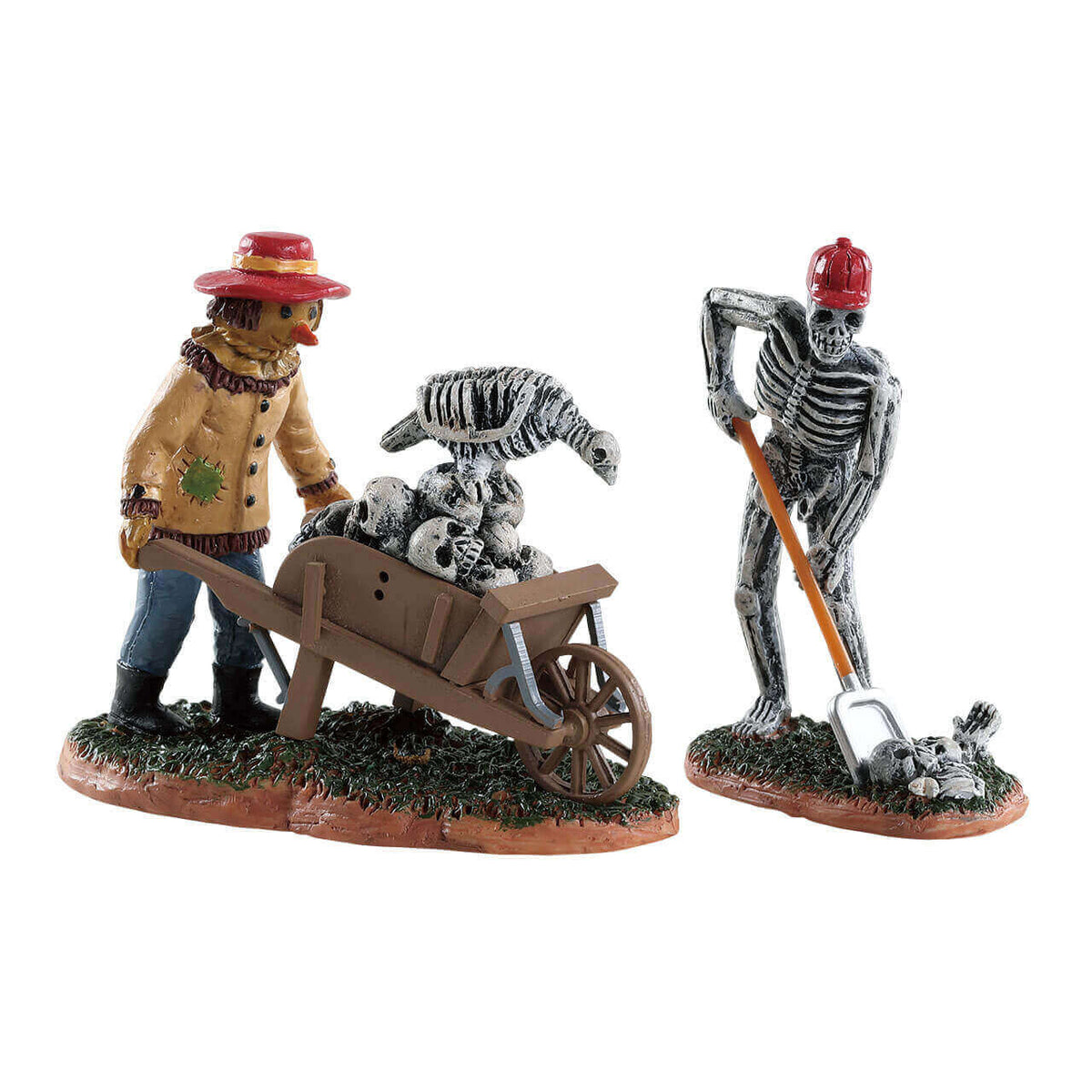 Lemax Spooky Town - Ghoulish Gardeners - Set of 2