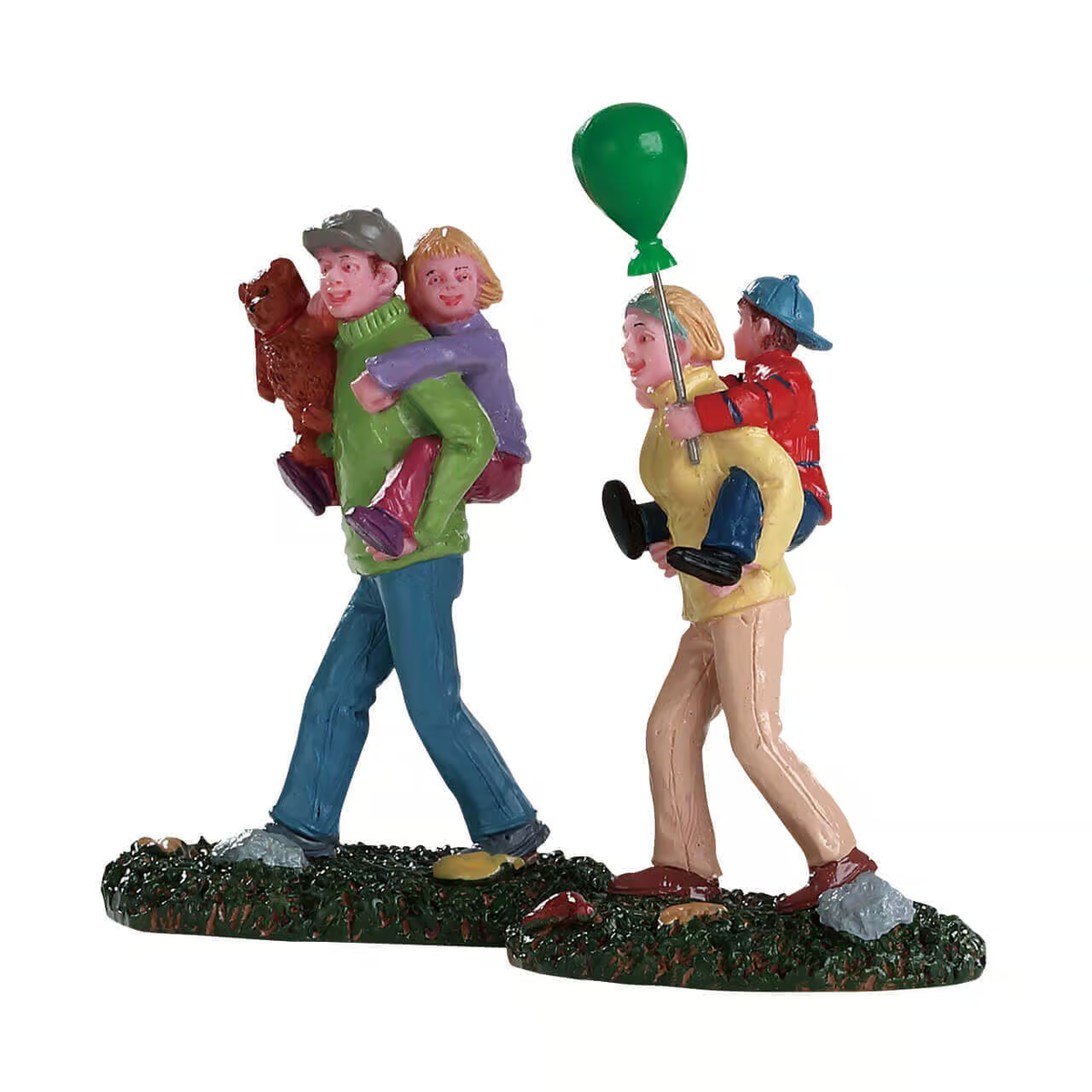 Lemax - Coming Home From The Fair Christmas Village Figurines - Set of 2