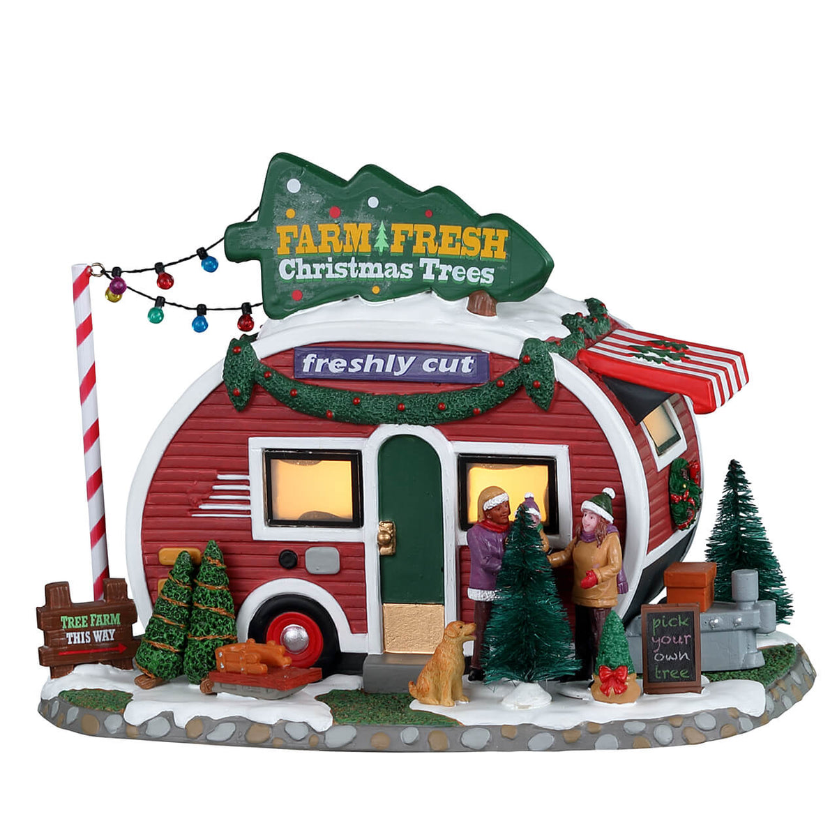 Lemax Farm Fresh Christmas Trees