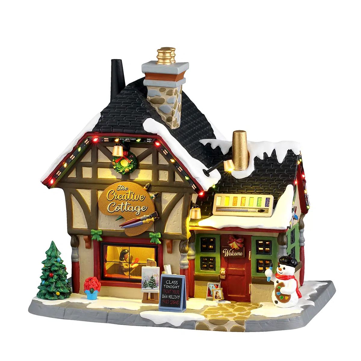 Lemax The Creative Cottage – with Lights – 2026