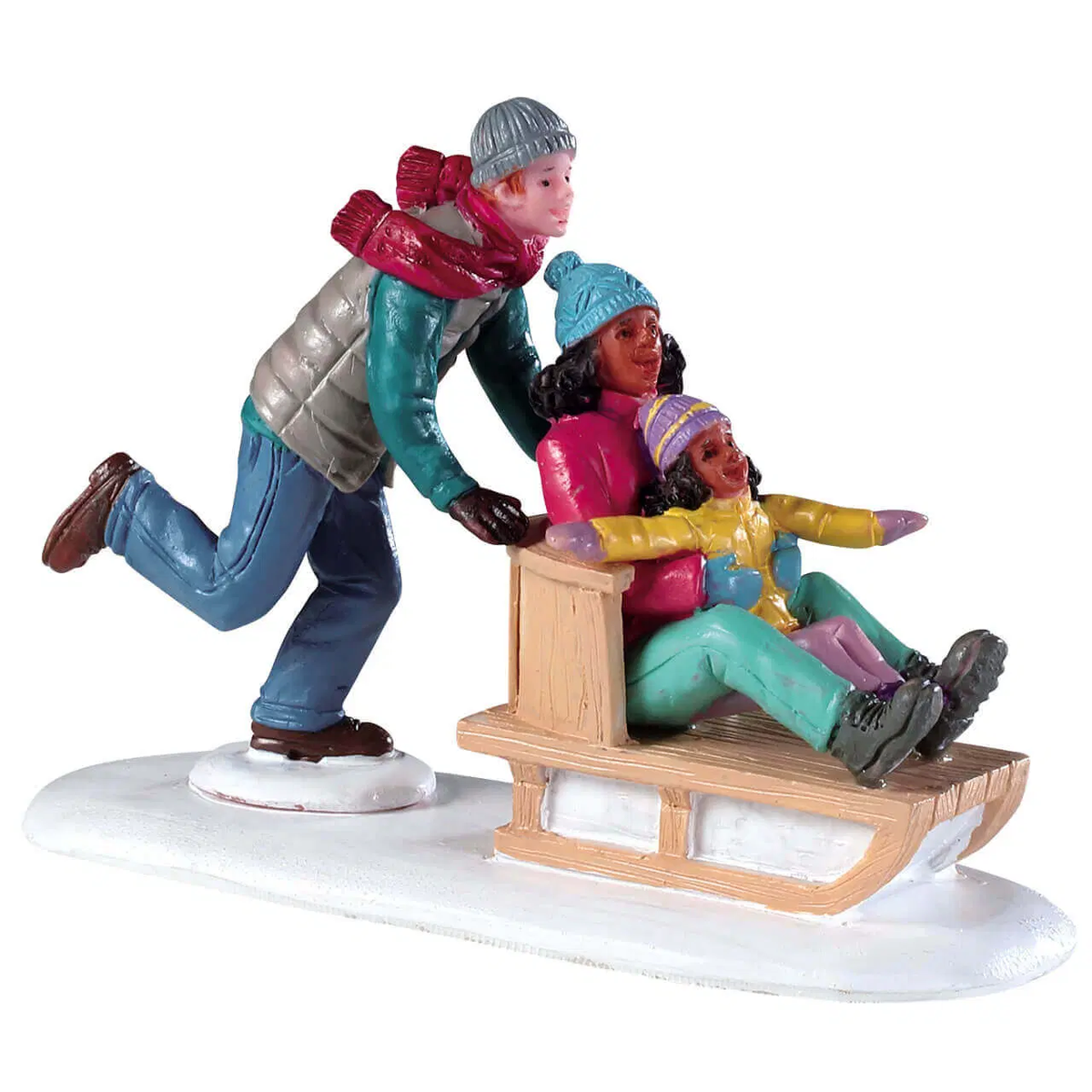 Lemax - Family Snow Day Christmas Village Figurine