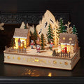 InLit Santa's Light Up Woodland Village