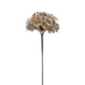 Champagne Gold Glitter Hydrangea Stem - 40cm