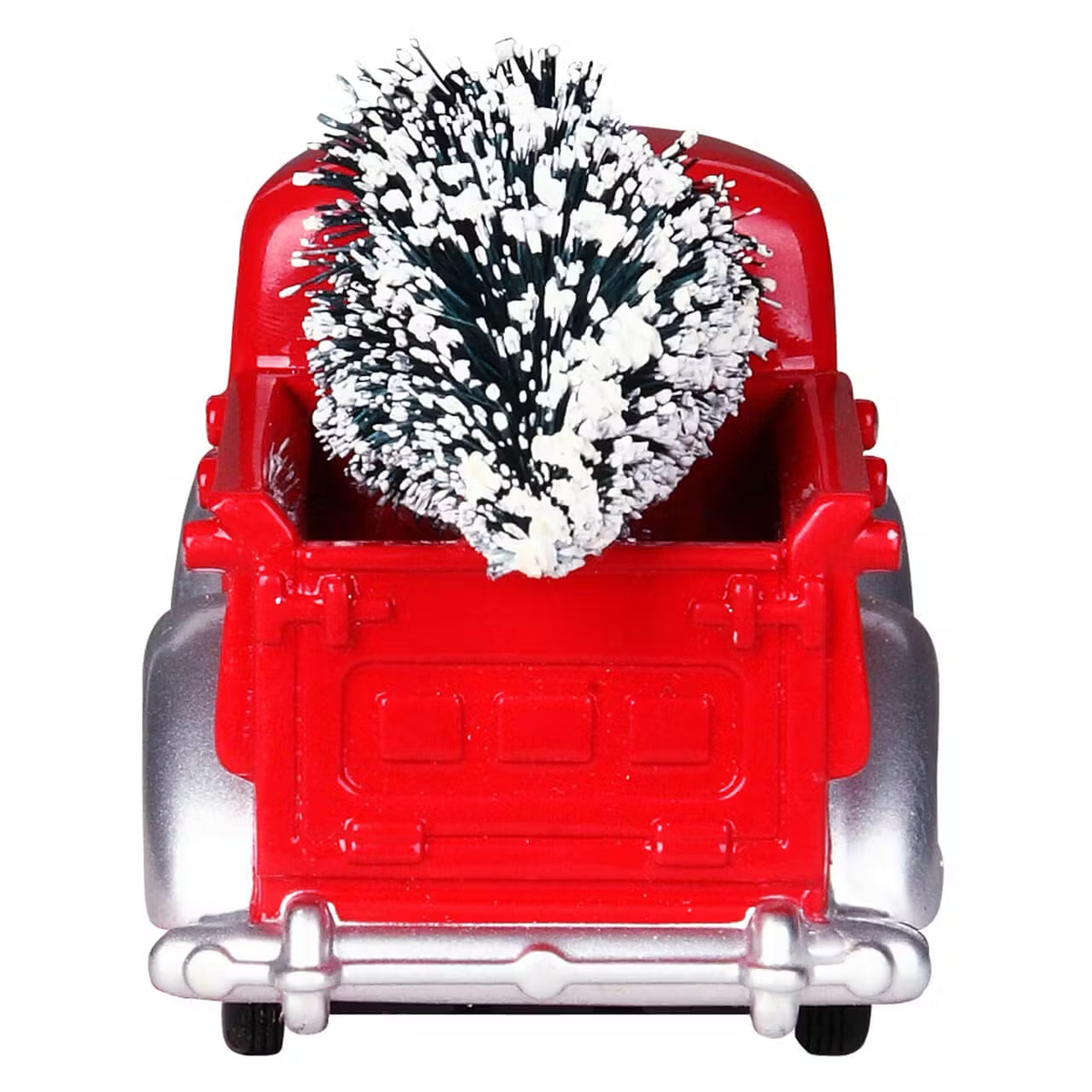 Lemax Red Pick-Up Truck with Christmas Tree in Back