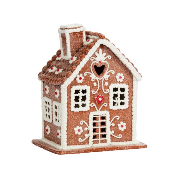 Three Kings Gingerbread Edelweiss Chalet Light Up