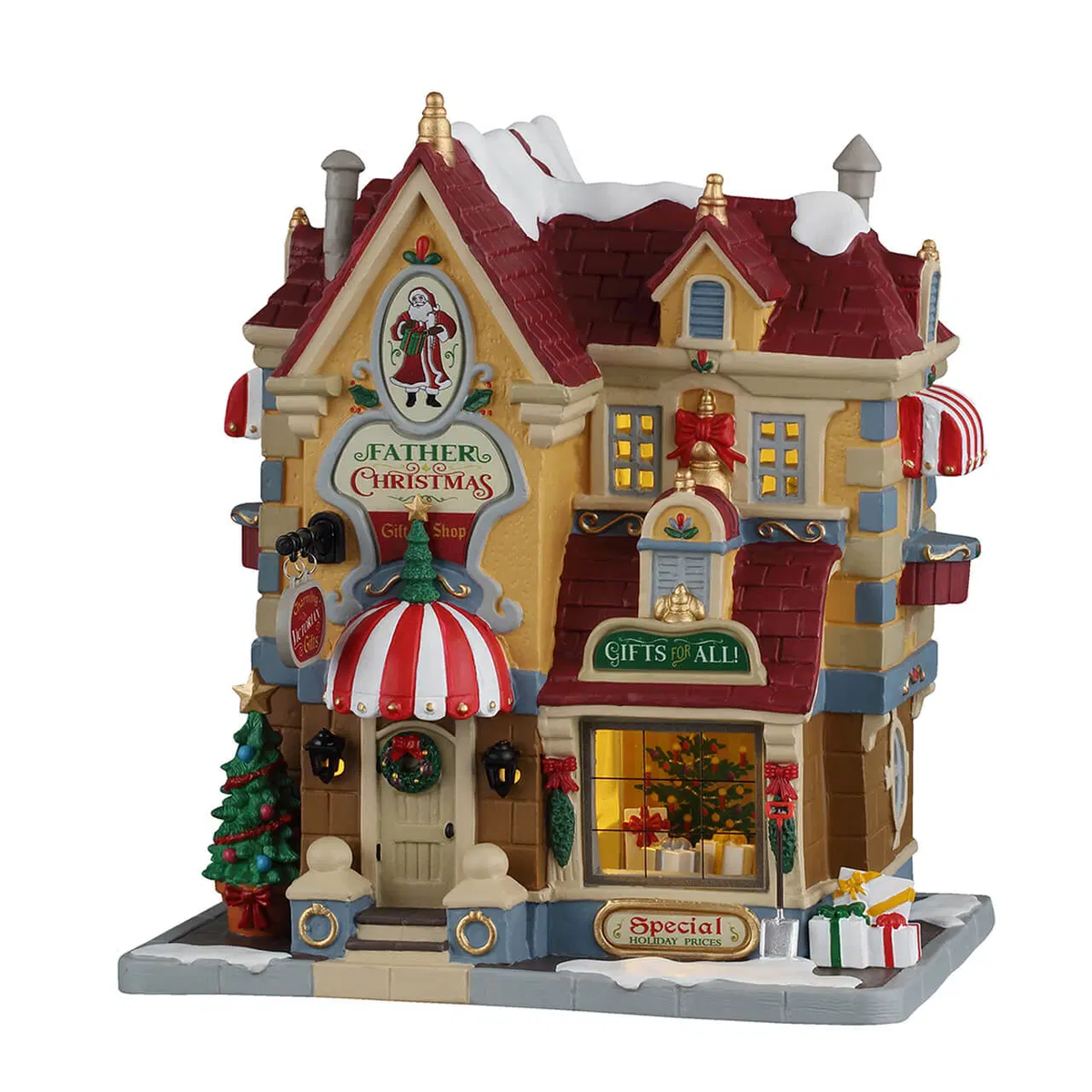 Lemax Father Christmas Gift Shop – with Lights – 2026