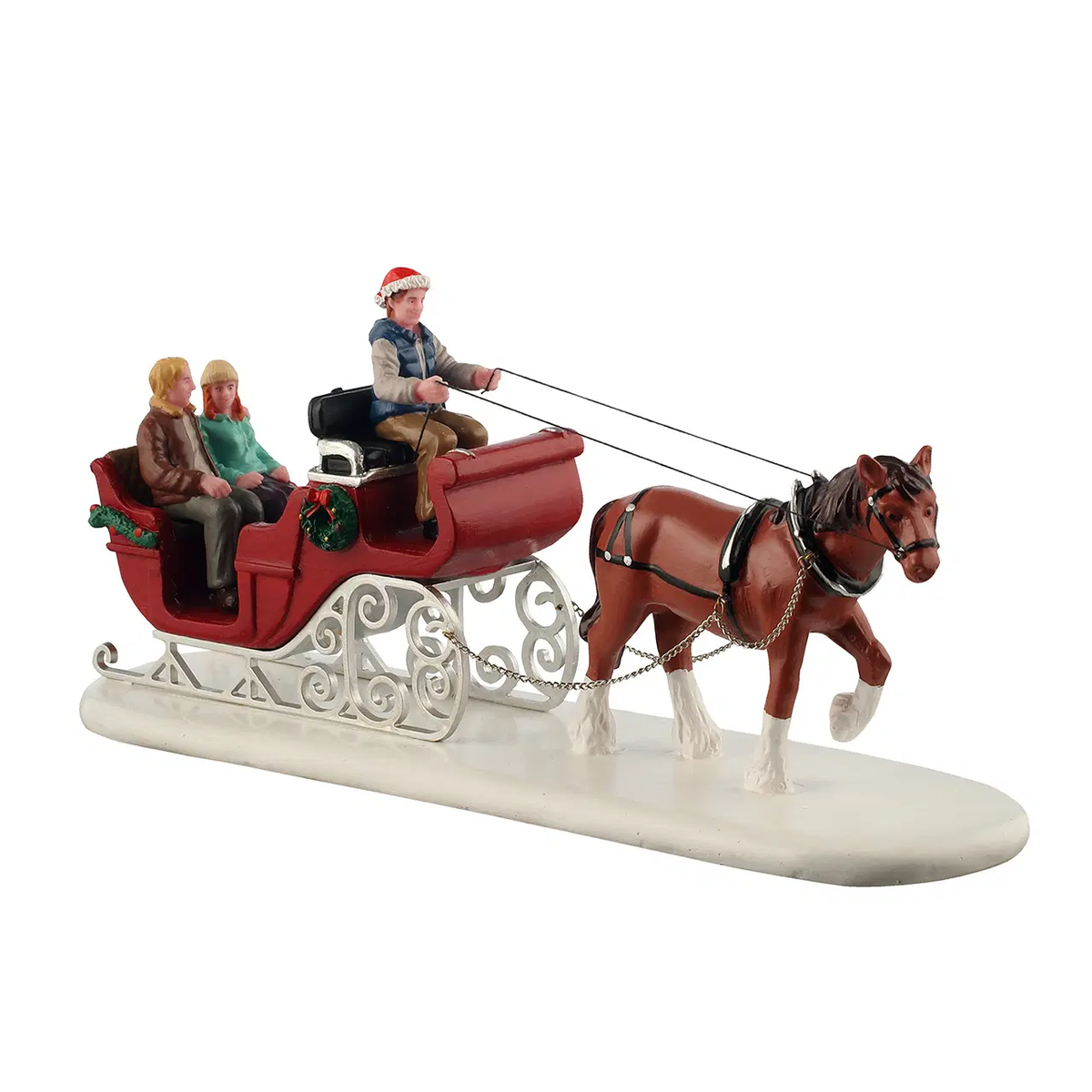 Lemax Holiday Sleigh Ride Horse Drawn Carriage – 2026