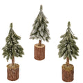 Mini Tree with on Wooden Foot - 21cm