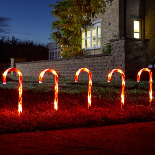 CandyCane Stakes - Set of 6