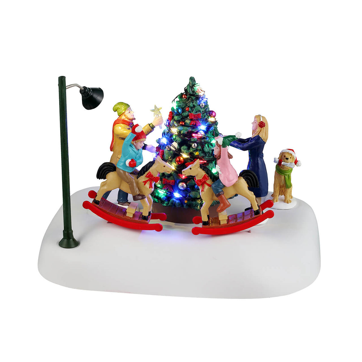 Lemax - Rockin' Around The Christmas Tree Moving Scene