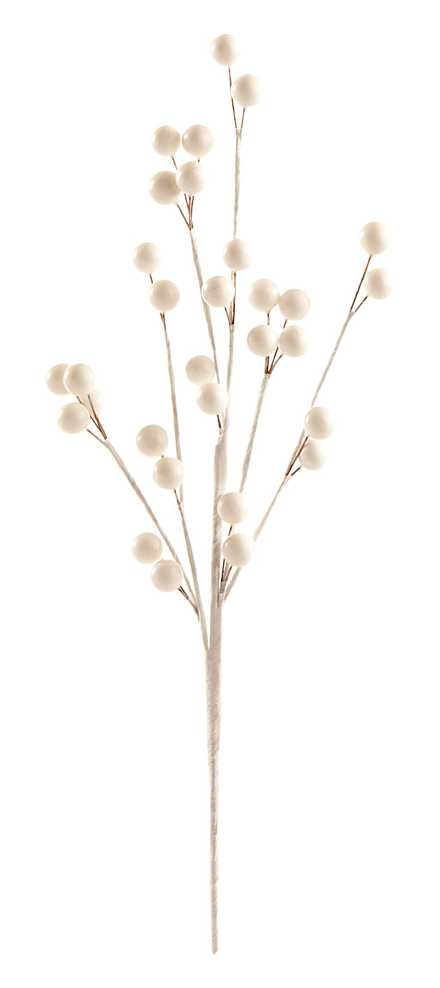 White Berry Spray - 40cm