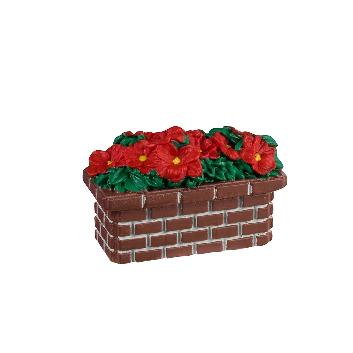Lemax Poinsettia Planter Christmas Figurine