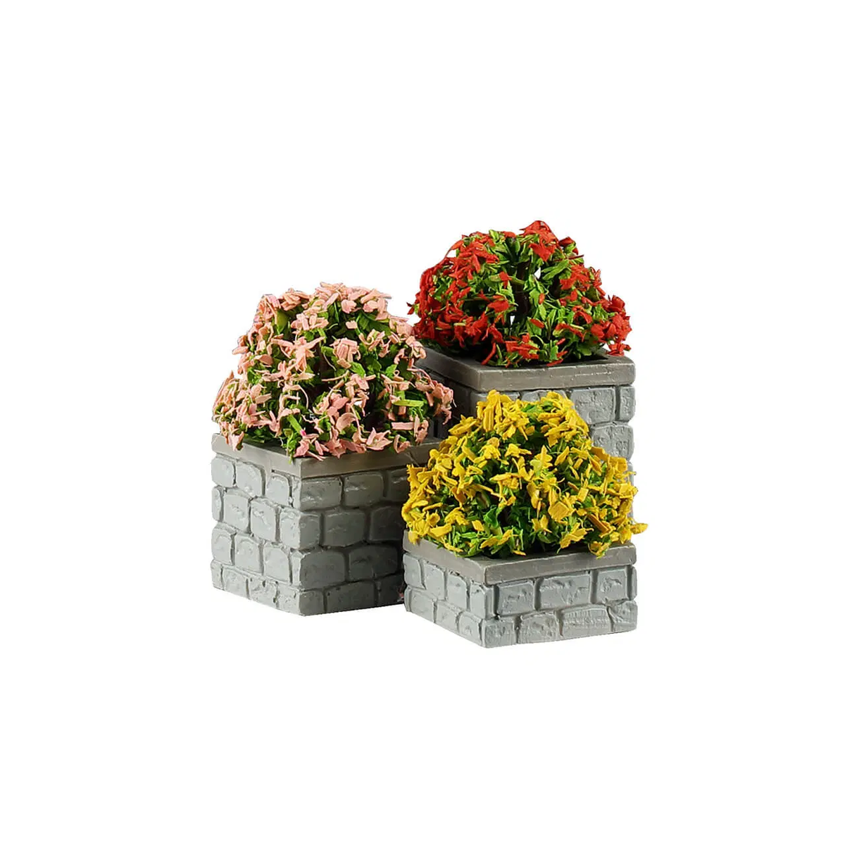 Lemax Flower Bed Boxes Christmas Figurine