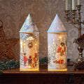 InLit DecorHouse FrostyFrolics!, Large Light Up LED Paper House
