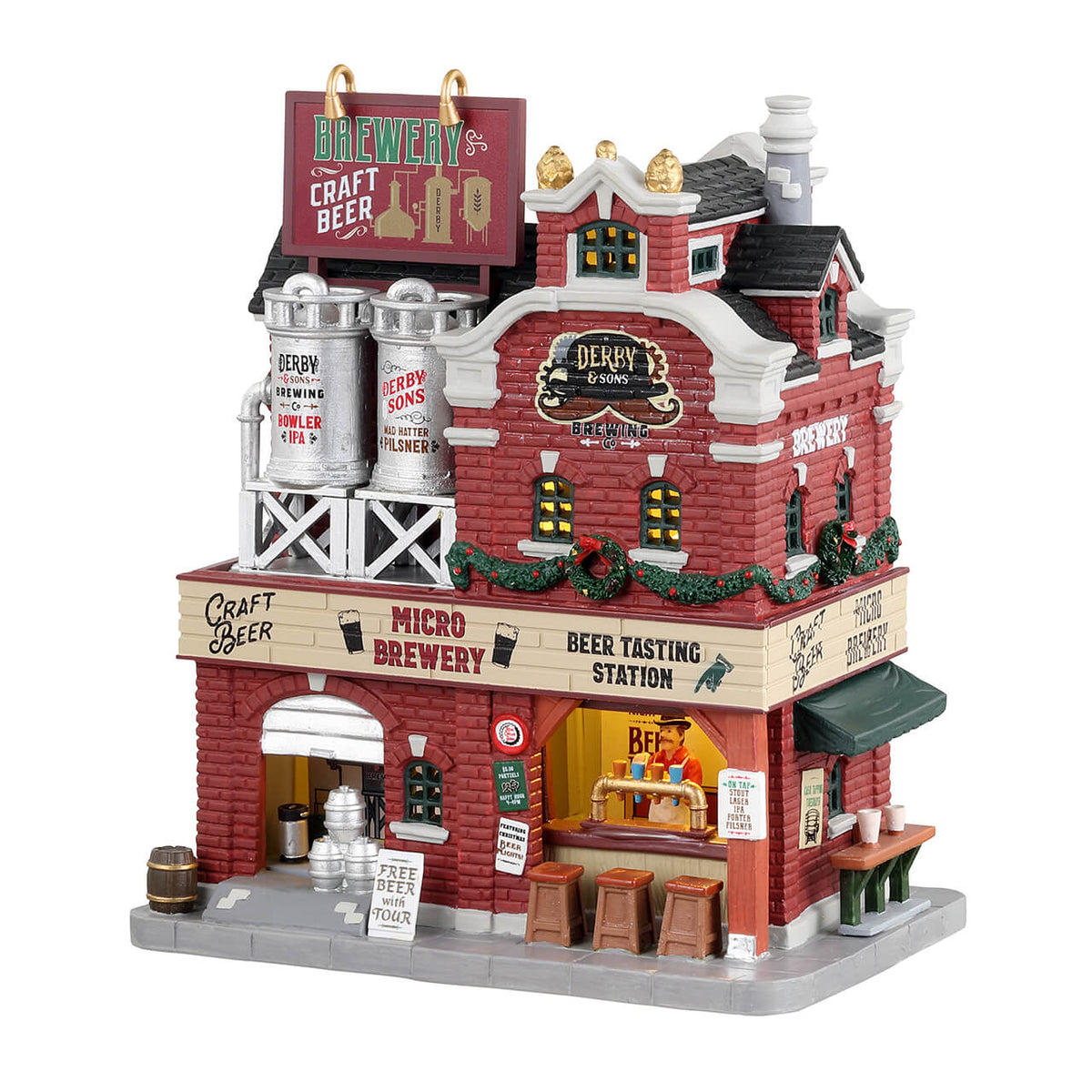 Lemax - Derby & Sons Brewing Co. Light Up