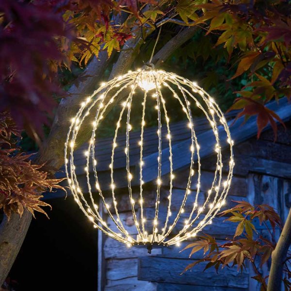 Twinkling Orb Light with 190 LEDs 30cm – Southwood Christmas Shop