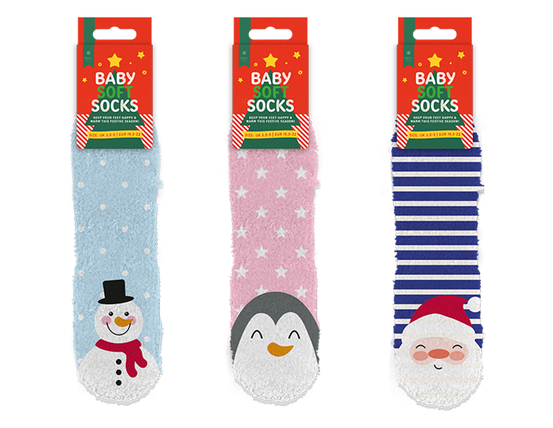 Baby Supersoft Christmas Socks