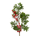 Red Berries Spray Decoration - 60cm