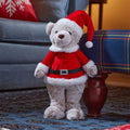 Teddy Santa Plush Figure - 35cm