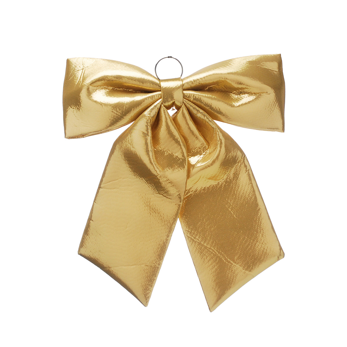 Giant Gold Metallic Effect Bow Christmas Tree Decoration - 60cm