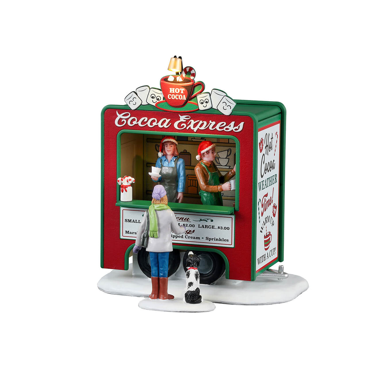 Lemax - Cocoa Express with Lights - Set of 2