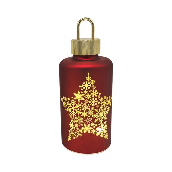 Light Up Red Star Lantern - 25cm