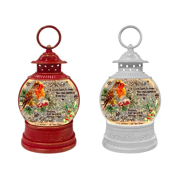 Robin Lantern Water Spinner - 23cm
