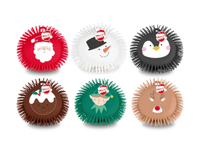 Christmas Jiggly Character Ball