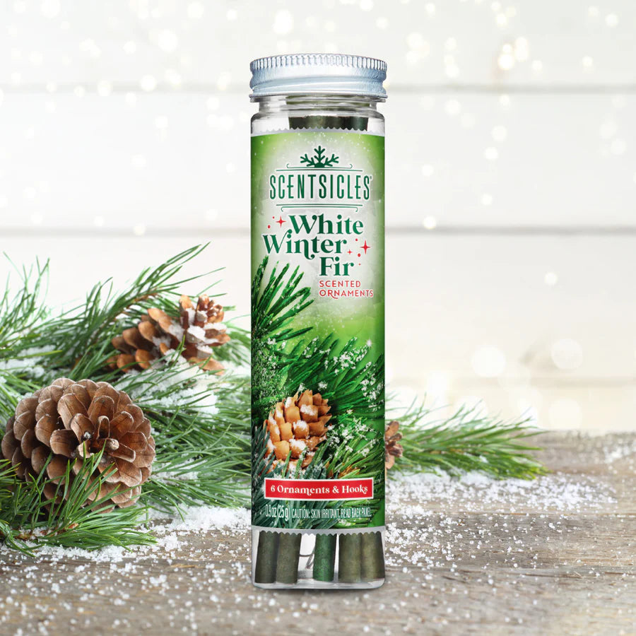 White Winter Fir ScentSicles - Christmas Tree Scent Sticks