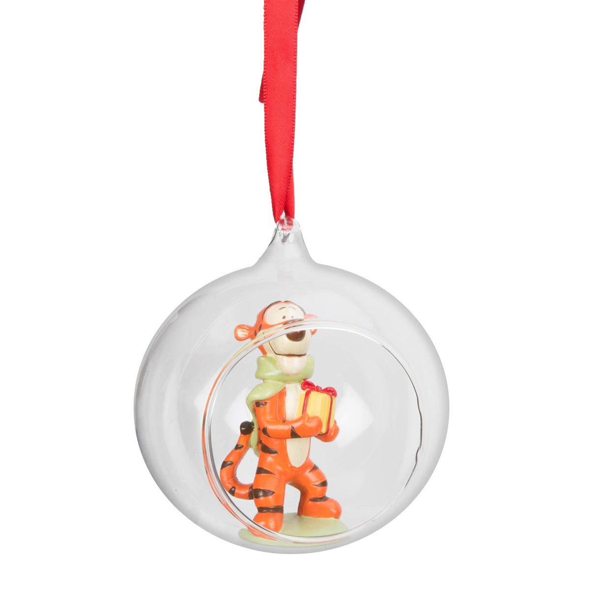 Disney Tigger 3D Glass Ball Christmas Bauble