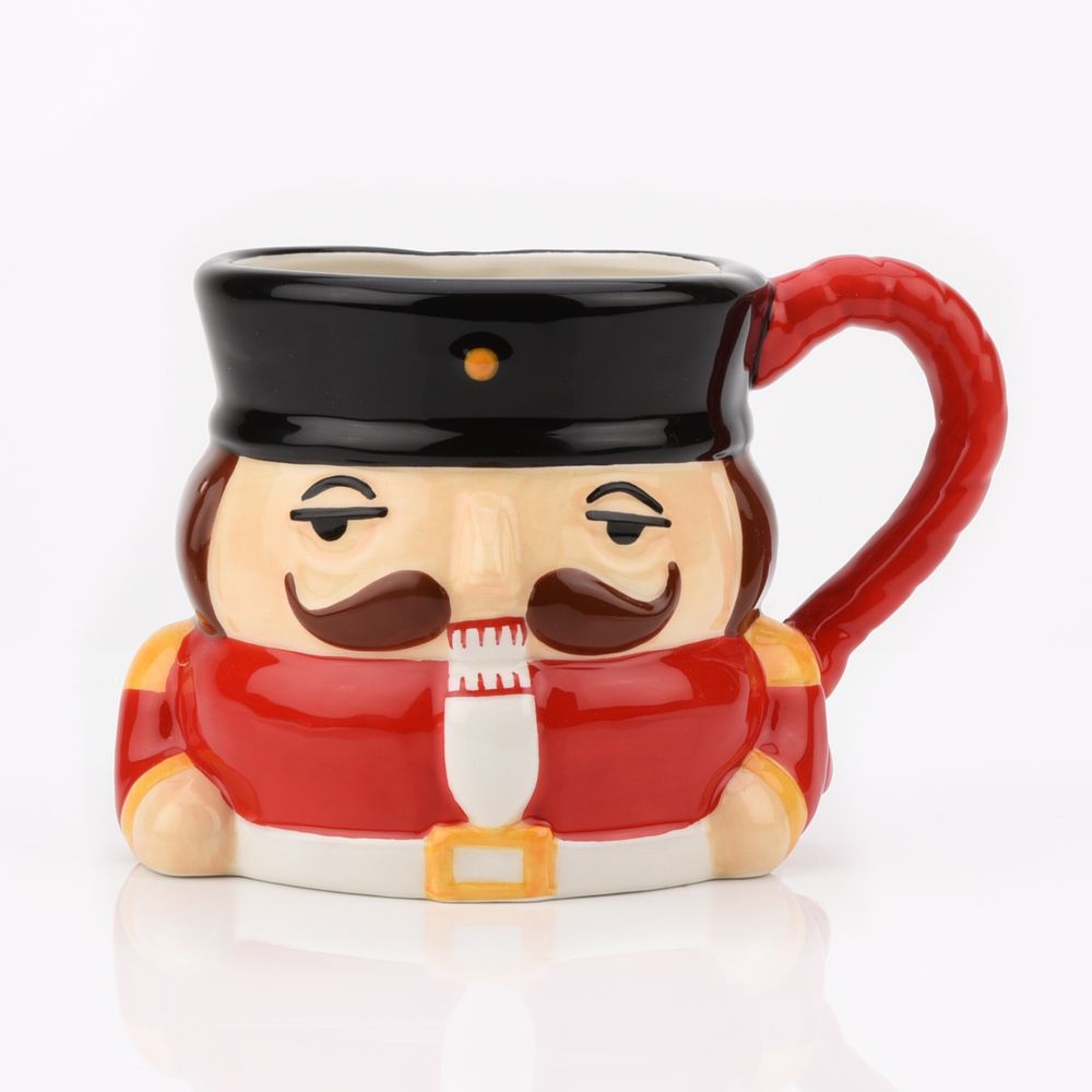 Ceramic Nutcracker Christams Mug