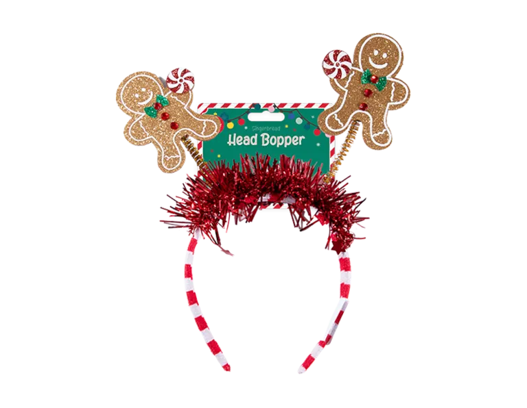 Gingerbread Head Bopper