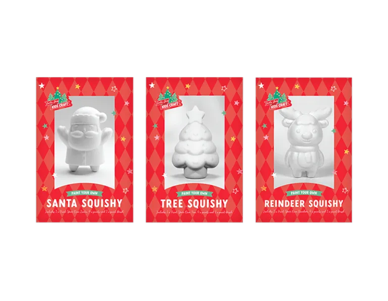 Colour Your Own Christmas Large Squishy