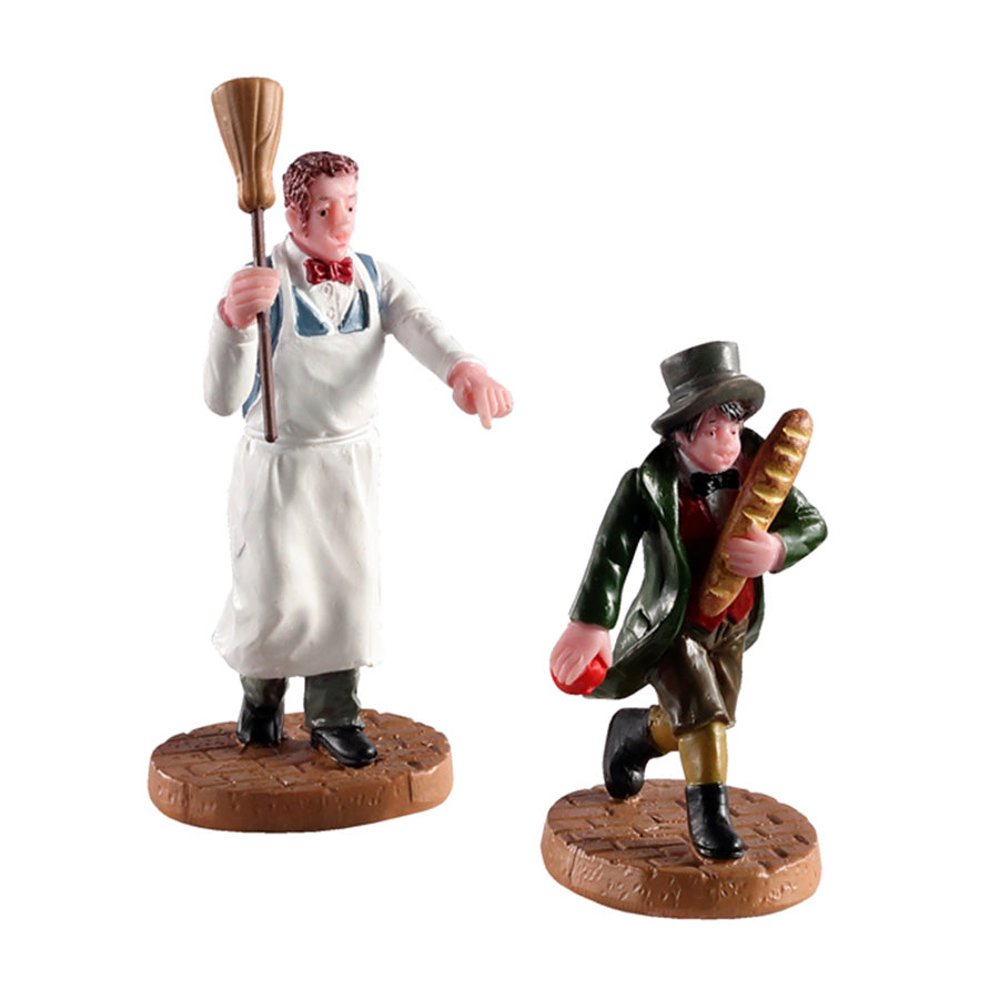Lemax Artful Dodger Village Figurines - Set of 2